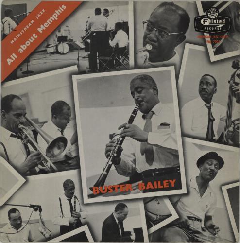 Buster Bailey All About Memphis vinyl LP album (LP record) UK D8ULPAL675642