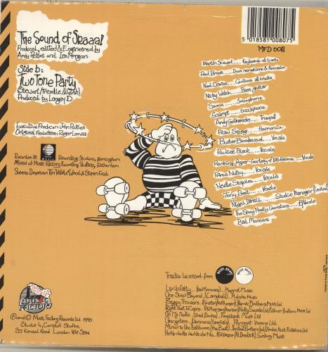 Busters Allstars The Sound Of Skaaa! 7" vinyl single (7 inch record / 45) UK BMW07TH651345