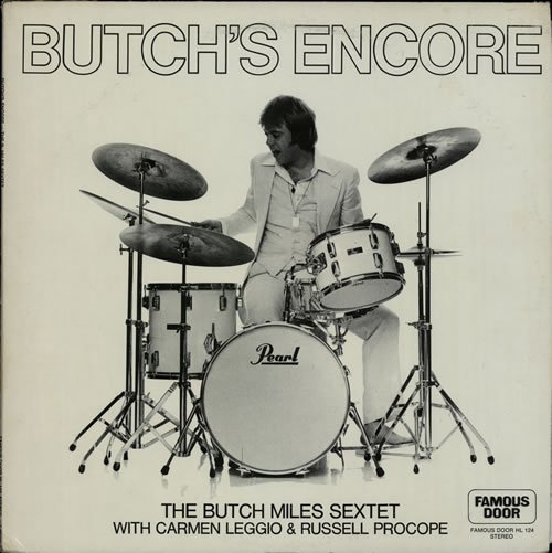 Butch Miles Butch's Encore vinyl LP album (LP record) US B7MLPBU566123