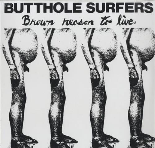 Butthole Surfers Brown Reason To Live 12" vinyl single (12 inch record / Maxi-single) US BUT12BR429666