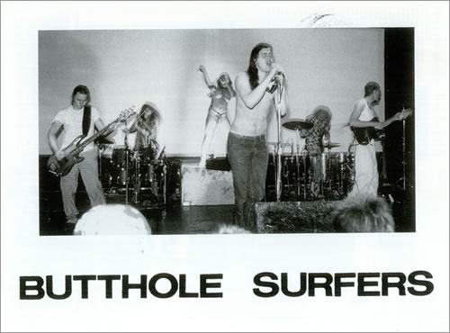 Butthole Surfers Double Live 2-LP vinyl record set (Double LP Album) US BUT2LDO440941