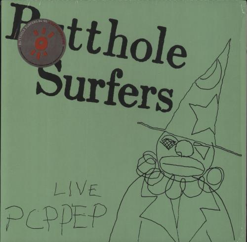 Butthole Surfers Live PCPPEP vinyl LP album (LP record) US BUTLPLI855758