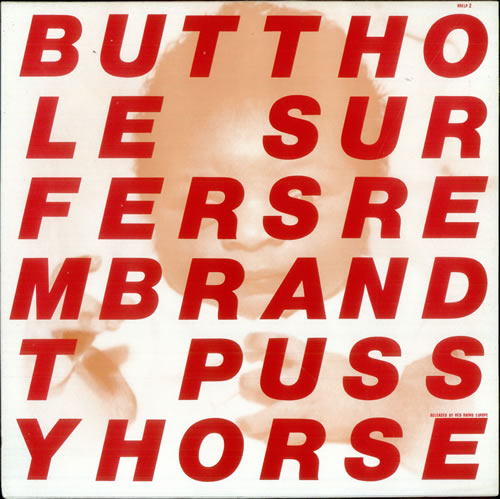 Butthole Surfers Rembrandt Pussyhorse - 1st vinyl LP album (LP record) UK BUTLPRE301760