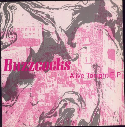 Buzzcocks Alive Tonight EP 12" vinyl single (12 inch record / Maxi-single) UK BUZ12AL130443