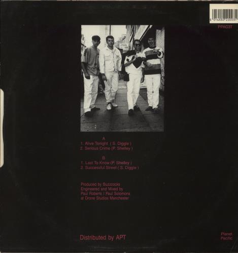 Buzzcocks Alive Tonight EP 12" vinyl single (12 inch record / Maxi-single) UK BUZ12AL130443