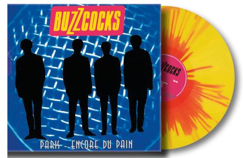 Buzzcocks Paris | Encore Du Pain - Red & Yellow Splatter Numbered Edition - 100 Only vinyl LP album (LP record) UK BUZLPPA872631