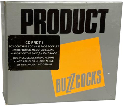 Buzzcocks Product - EX CD Album Box Set UK BUZDXPR801245