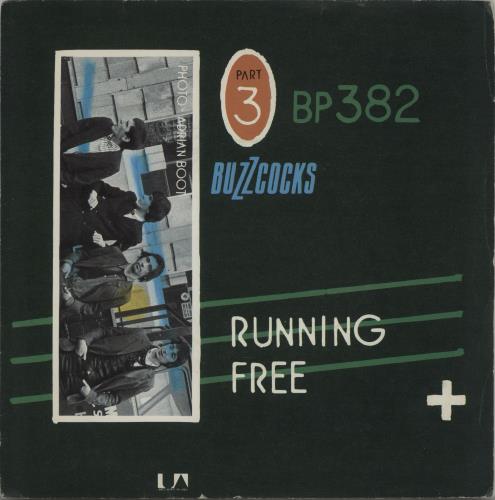 Buzzcocks Running Free 7" vinyl single (7 inch record / 45) UK BUZ07RU156557