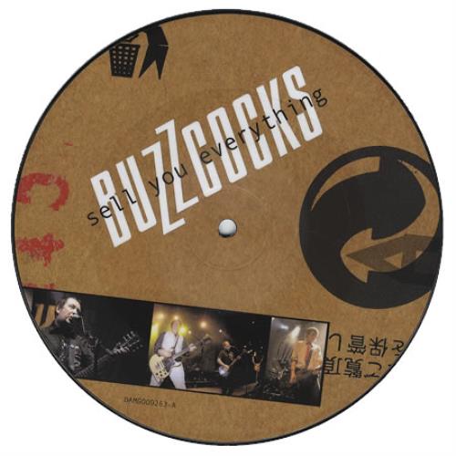 Buzzcocks Sell You Everything 7" vinyl picture disc (7 inch picture disc single) UK BUZ7PSE371238