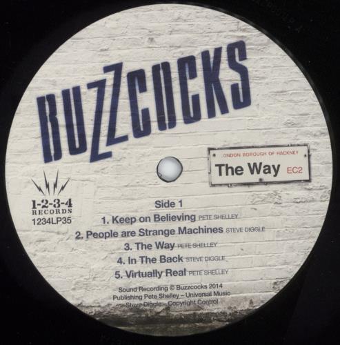 Buzzcocks The Way vinyl LP album (LP record) UK BUZLPTH881881