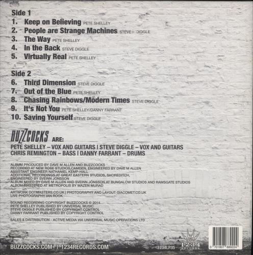 Buzzcocks The Way vinyl LP album (LP record) UK BUZLPTH881881