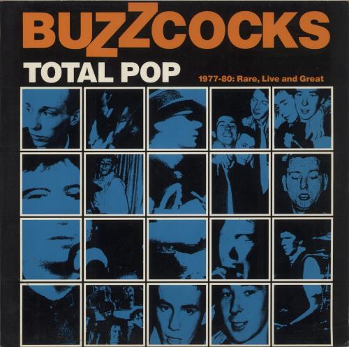 Buzzcocks Total Pop 1977-80: Rare, Live And Great vinyl LP album (LP record) German BUZLPTO866387