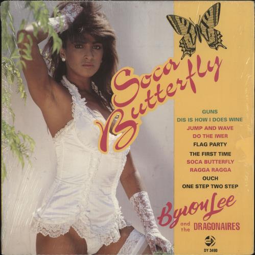 Byron Lee And The Dragonaires Soca Butterfly vinyl LP album (LP record) Jamaican BYGLPSO716610