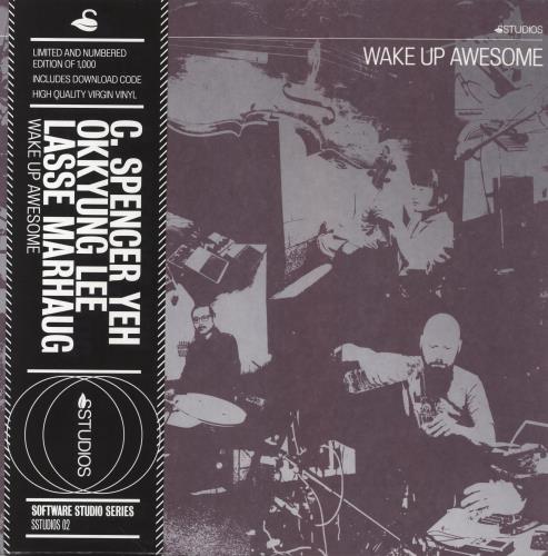 C. Spencer Yeh Wake Up Awesome + Obi vinyl LP album (LP record) US 6JALPWA851205
