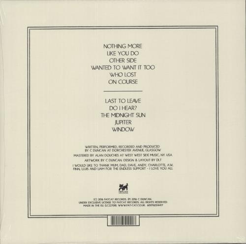 C Duncan The Midnight Sun - Sealed vinyl LP album (LP record) UK O8ALPTH873069