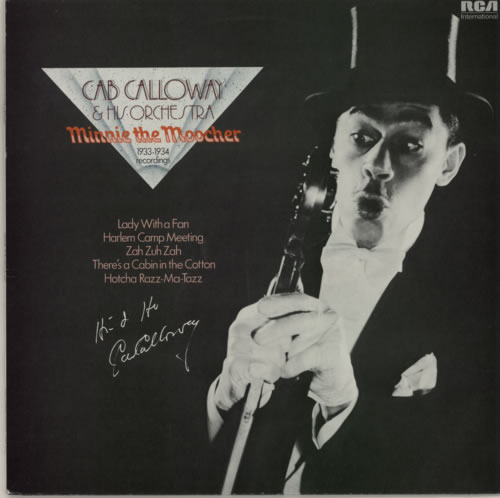Cab Calloway Minnie The Moocher vinyl LP album (LP record) UK C\CLPMI589870