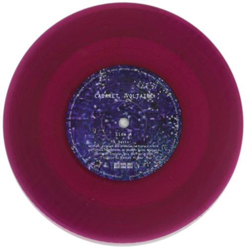 Cabaret Voltaire Electronic Sound - Issue 71 + Purple Vinyl 7" magazine UK VOLMAEL852938