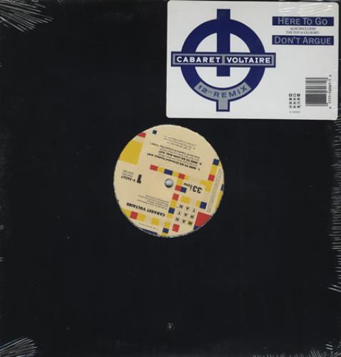 Cabaret Voltaire Here To Go - sealed 12" vinyl single (12 inch record / Maxi-single) UK VOL12HE381236