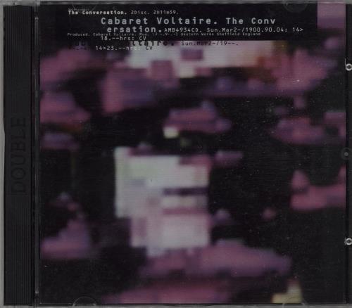 Cabaret Voltaire The Conversation 2 CD album set (Double CD) Australian VOL2CTH670784