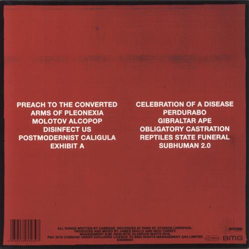 Cabbage Nihilistic Glamour Shots vinyl LP album (LP record) UK 0CBLPNI858627