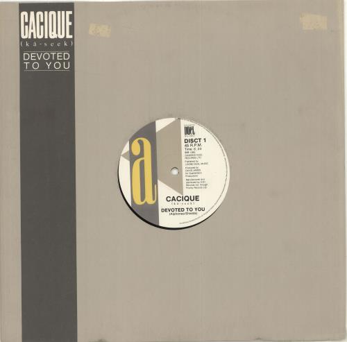 Cacique Devoted To You 12" vinyl single (12 inch record / Maxi-single) UK Q3G12DE706322