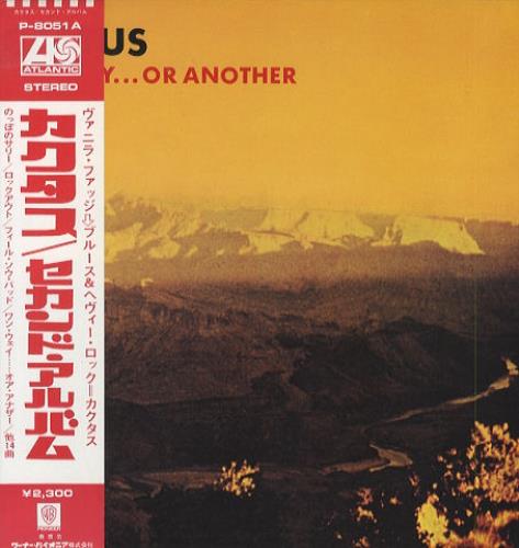 Cactus One Way...Or Another vinyl LP album (LP record) Japanese CUSLPON441709