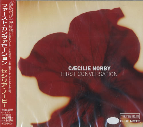 Caecilie Norby First Conversation CD album (CDLP) Japanese CA6CDFI551594