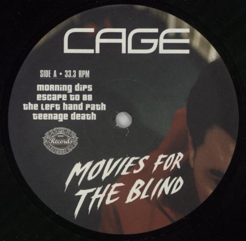 Cage Movies For The Blind - VG 2-LP vinyl record set (Double LP Album) US 9C82LMO871195