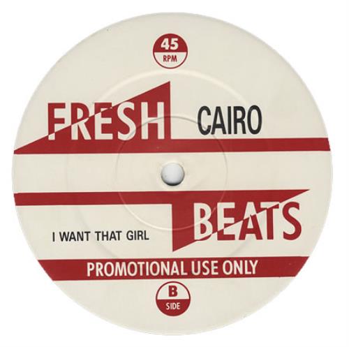 Cairo I Want That Girl 12" vinyl single (12 inch record / Maxi-single) UK CF612IW394671