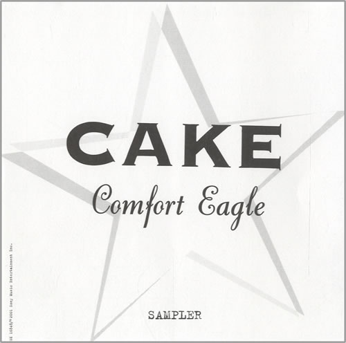 Cake Comfort Eagle -Sampler CD single (CD5 / 5") US CKEC5CO198734