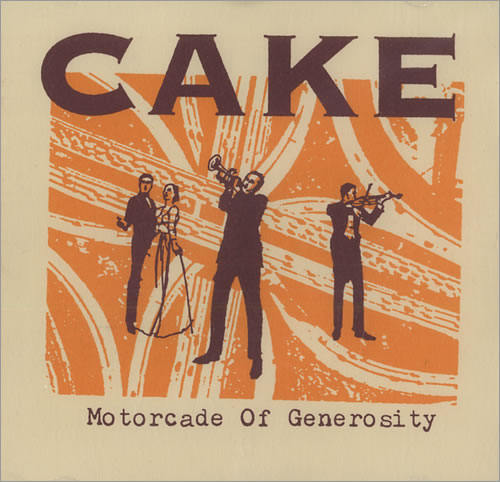 Cake Motorcade Of Generosity CD album (CDLP) UK CKECDMO446388