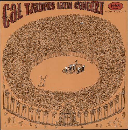 Cal Tjader Cal Tjader,s Latin Concert 10" vinyl single (10 inch record) US CTJ10CA887708