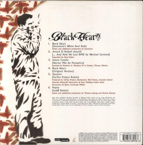 Calexico Black Heart 12" vinyl single (12 inch record / Maxi-single) German CEX12BL851862