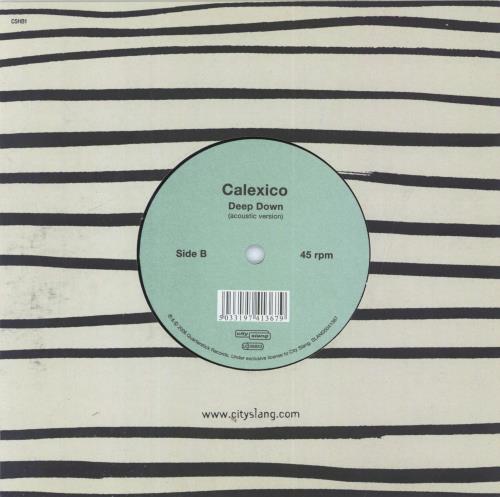 Calexico Cruel 7" vinyl single (7 inch record / 45) UK CEX07CR369147