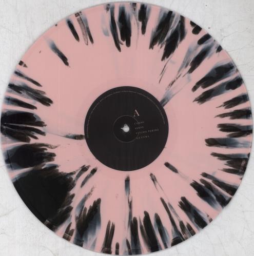 Calligram The Eye Is The First Circle - pink w/ black splatter vinyl - hypestickered shrink vinyl LP album (LP record) UK 6A1LPTH824074