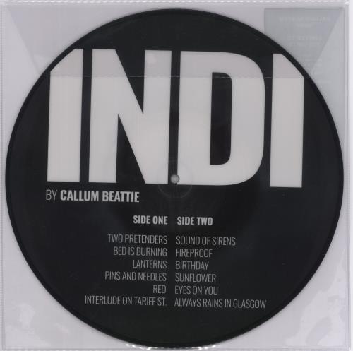 Callum Beattie Indi - Picture Disc picture disc LP (vinyl picture disc album) UK -FZPDIN893061