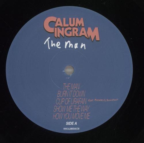 Calum Ingram The Man vinyl LP album (LP record) UK 94PLPTH877672