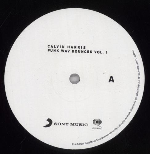 Calvin Harris Funk Wav Bounces Vol. 1 - 1st - Autographed 2-LP vinyl record set (Double LP Album) UK CI32LFU835870