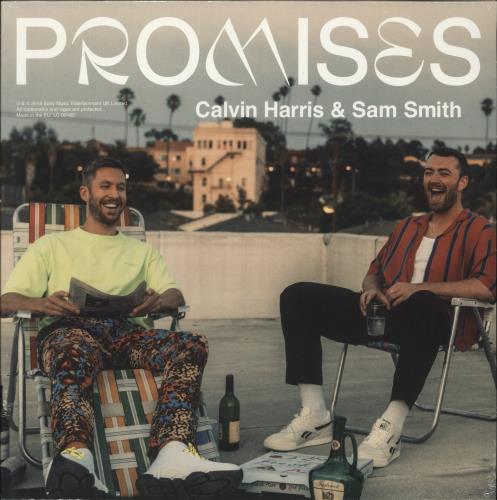 Calvin Harris Promises - Picture Disc - Sealed 12" vinyl picture disc (12 inch picture record) UK CI32PPR882299