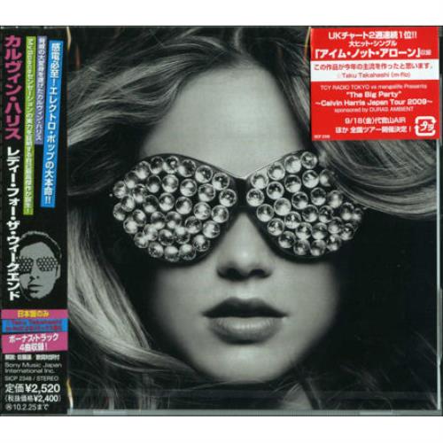 Calvin Harris Ready For The Weekend CD album (CDLP) Japanese CI3CDRE476772