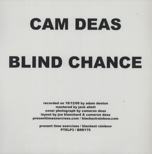 Cam Deas Blind Chance vinyl LP album (LP record) UK 1CULPBL750908