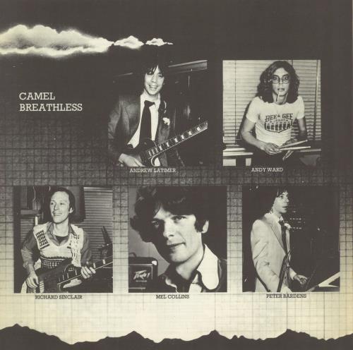 Camel Breathless vinyl LP album (LP record) Japanese C-LLPBR789347