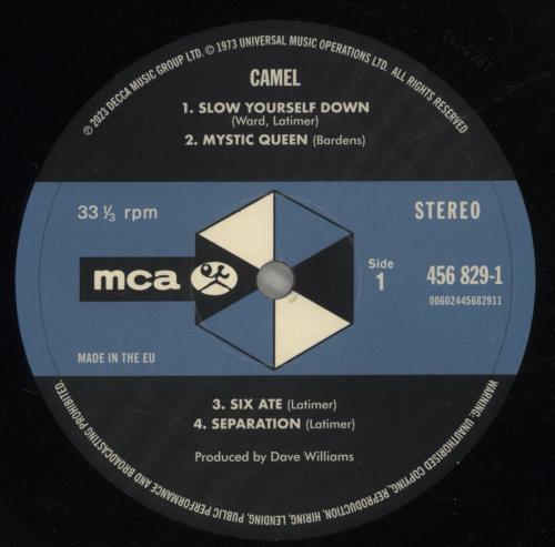 Camel Camel - Shrink vinyl LP album (LP record) UK C-LLPCA867320