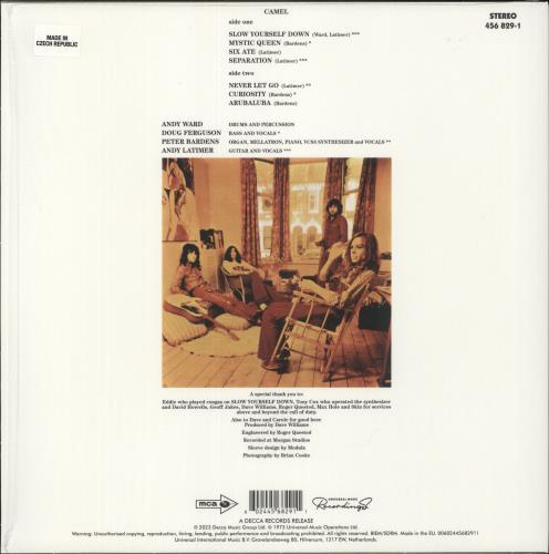 Camel Camel - Shrink vinyl LP album (LP record) UK C-LLPCA867320