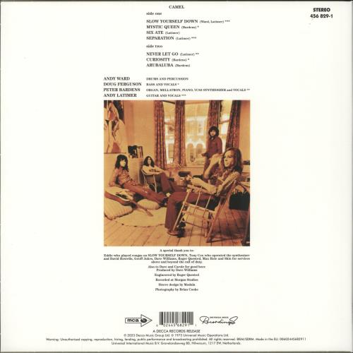 Camel Camel vinyl LP album (LP record) UK C-LLPCA873673