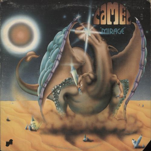 Camel Mirage - 1st vinyl LP album (LP record) US C-LLPMI867425