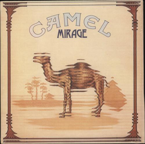 Camel Mirage - 200gm - Shrink vinyl LP album (LP record) UK C-LLPMI867335