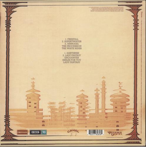 Camel Mirage - 200gm - Shrink vinyl LP album (LP record) UK C-LLPMI867335