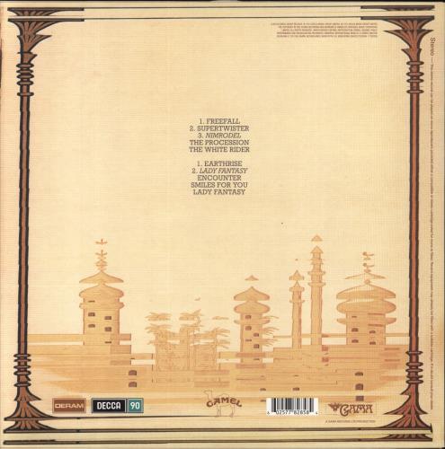 Camel Mirage - 200gm vinyl LP album (LP record) UK C-LLPMI766110