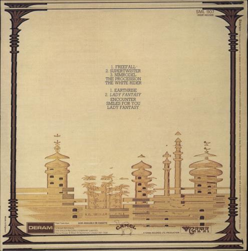 Camel Mirage vinyl LP album (LP record) UK C-LLPMI203939